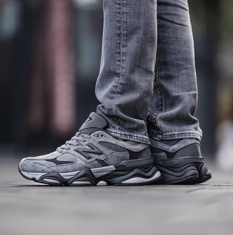 Зимові кросівки New Balance 9060 winter Grey сірі чоловічі Нью баланс хутро, фото 1