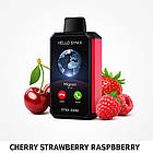 Hello Synix 30000. Вишня Полуниця Малина (Cherry Strawberry Raspberry)