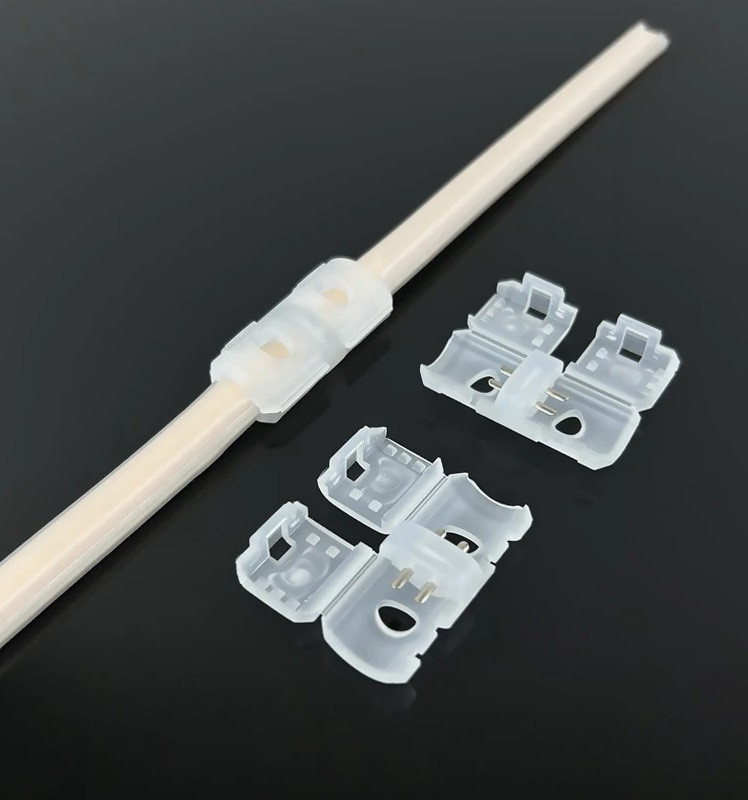 Конектор кліпса з'єднувач 2pin-2pin, для неону СОВ/FCOB