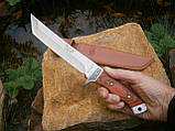 Ніж фултанг для туризму полювання та риболовлі Buck US Тanto в чохлі  29 см, фото 7