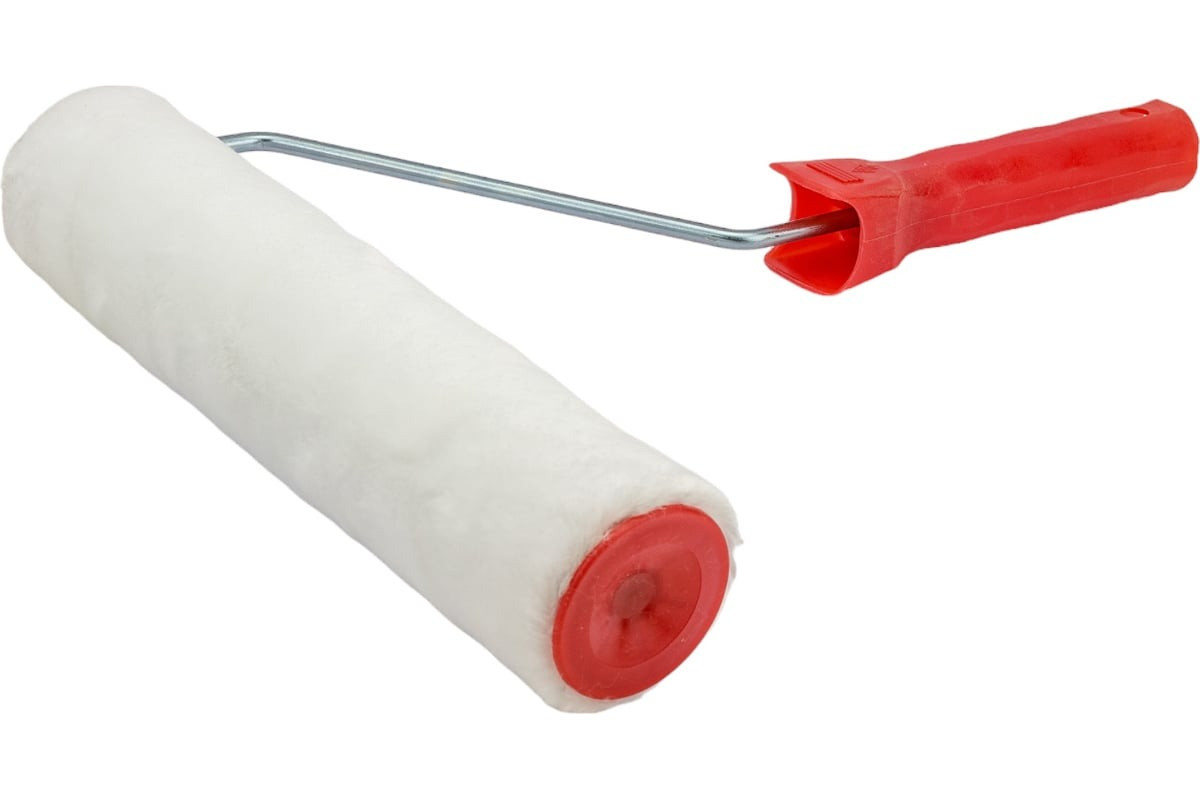 Валик малярний з ручкою Велюр 6 х 48 х 180 мм MERCURY, фото 1