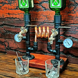 Чоловічий подарунок, подвійний барний дозатор для алкоголю/Наливатор/Оригінальний подарунок / Декор для Бару !!!!✨