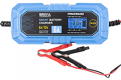 Потужний зарядний пристрій АКБ Brevia Power 600 : 6V/12V 6A (20600EP)