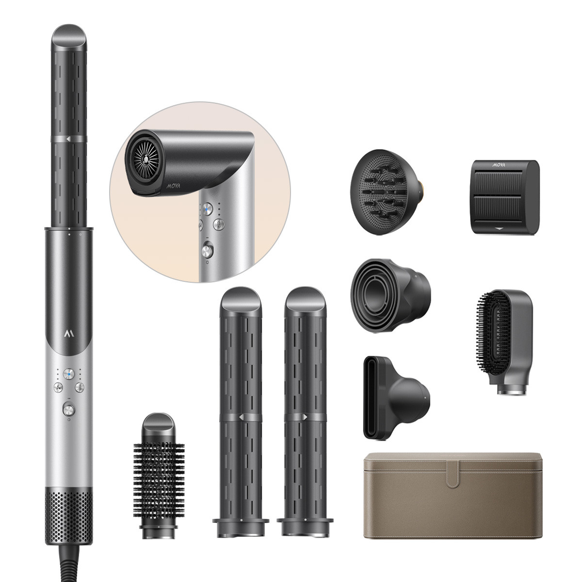 Стайлер Mova Master 10 Lunar Silver (AMMA10(Lunar Silver)), фото 1