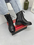 Демісезонні черевики MeegoComfort 25A12559-1 Black чорні на шнурівці, фото 3