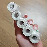 Набір термопаперу самоклеючого для портативного міні принтеру стрічки для принтера в рулонах Білий 57 мм 5 шт, фото 3