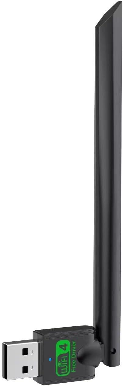 USB Wi-Fi адаптер 150 Мбіт/с для ПК, ноутбука | Бездротовий мережевий адаптер 2.4 ГГц USB 2.0, фото 1