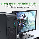 USB Wi-Fi адаптер 150 Мбіт/с для ПК, ноутбука | Бездротовий мережевий адаптер 2.4 ГГц USB 2.0, фото 5