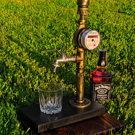 Кран-дозатор для алкоголю "Лічильник", оригінальні подарунки на День Народження!