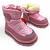 Дитячі зимові черевики для дівчинки Apawwa LED 22-27р, фото 2