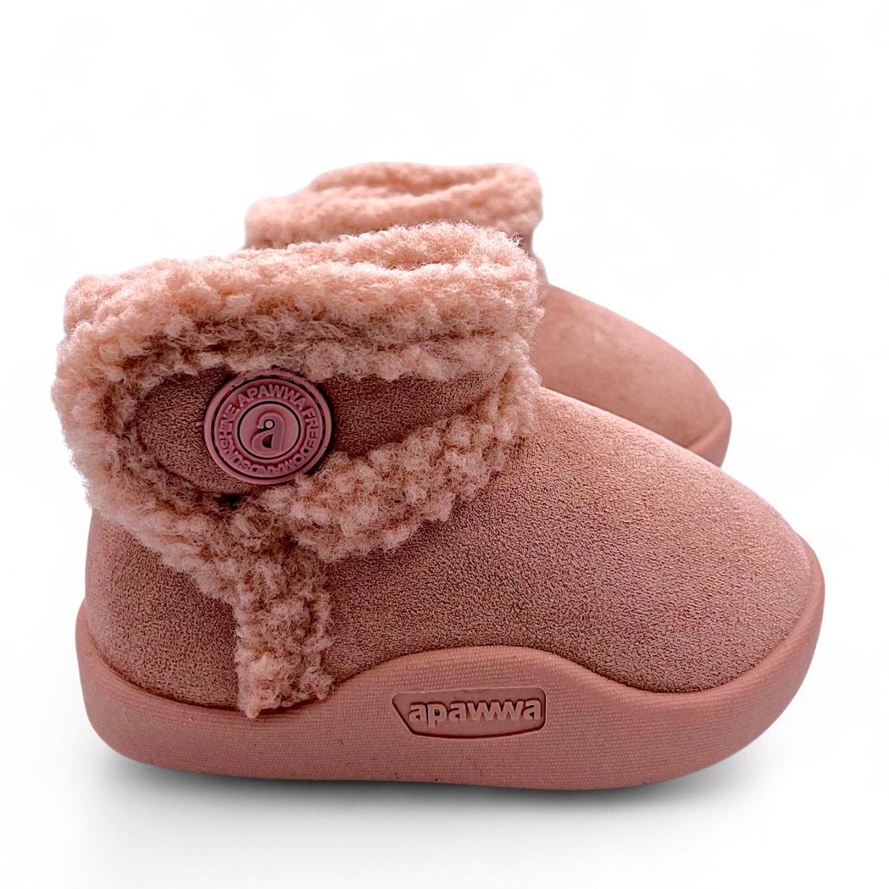 Дитячі зимові уггі для дівчинки Apawwa 20-23р, фото 1