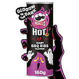 Чіпси Pringles Hot Smokin' BBQ Ribs 160g, фото 2