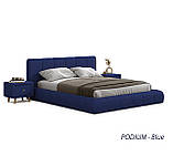 Ліжко Podium 160*200см Lounge Blue з механізмом та м'яким узголівьям, фото 7