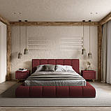 Ліжко Podium 180*200см Lounge Wine з механізмом та м'яким узголівьям, фото 5