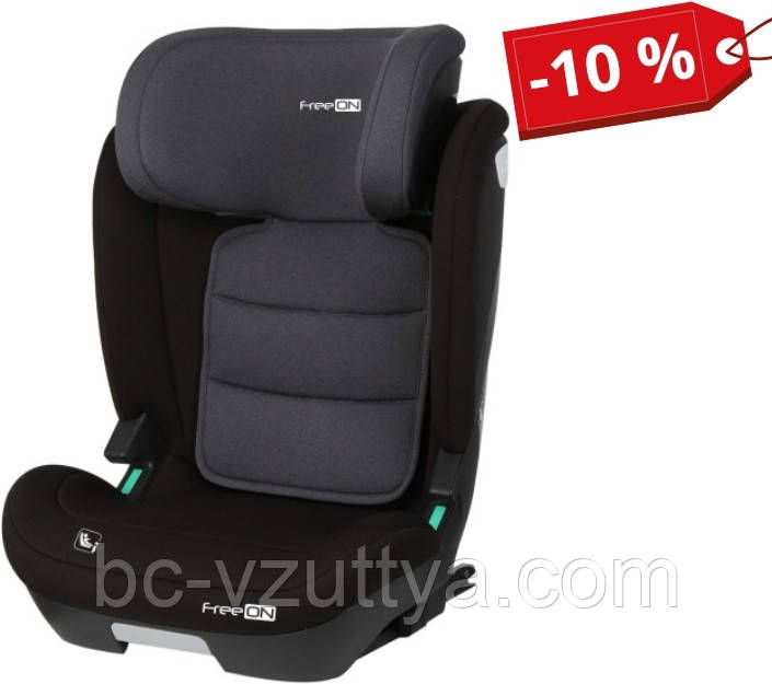 Автокрісло FreeON Rider, i-size 100-150 см, black, фото 1