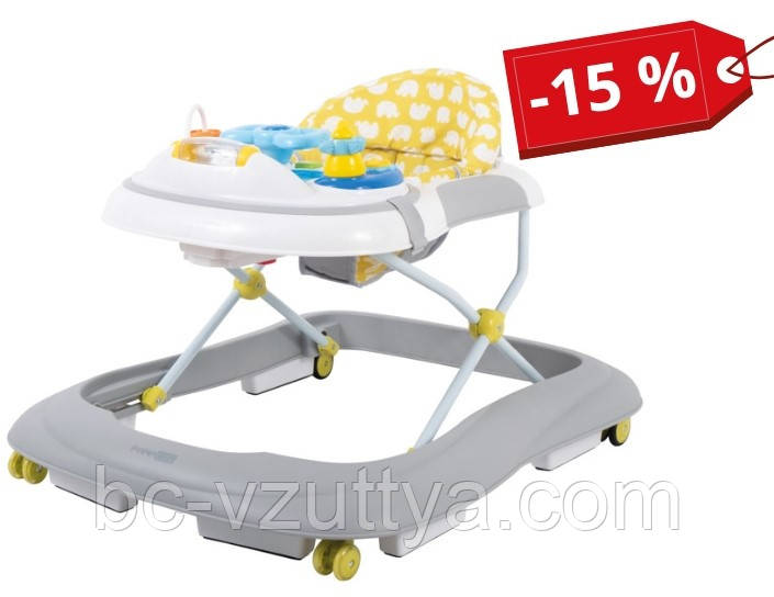 Ходунки для дитини FreeON Little driver, yellow, фото 1