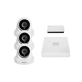 Комплект відеоспостереження на три камери GV-IP-K-W95/3 5MP