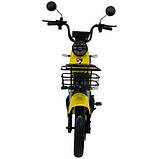 Велосипед з електромотором SPARK ADVENT 14" 48V/500W/20Ah Жовтий, фото 4