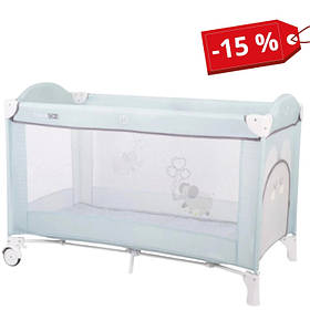 Ліжко-манеж дитяче FreeON Balloon elephant, dusty mint