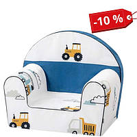 Крісло дитяче Bubaba by FreeON Happy Builders, white - blue