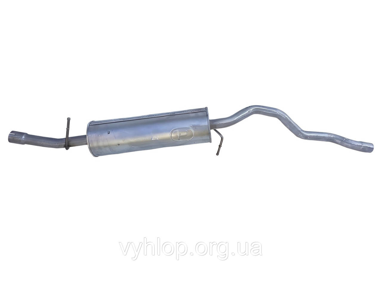 Резонатор Форд Галаксі (Ford Galaxy) 2.0 95- (08.218) Polmostrow алюминизированный