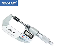 Мікрометр цифровий Shahe 25-50mm / 0-1"0.001 (5203-50) в водозащищенном металевому корпусі IP 65