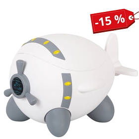 Дитячий горщик FreeON Plane White-Grey