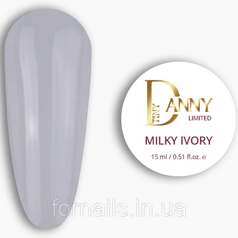 Гель для нарощування DANNY Builder Gel Milky Ivory Limited 15 мл, фото 1