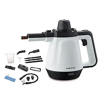 Пароочисник ручний Sokany 1200 Вт з насадками, відпарювач для кухні, меблів та ванної, парове чищення