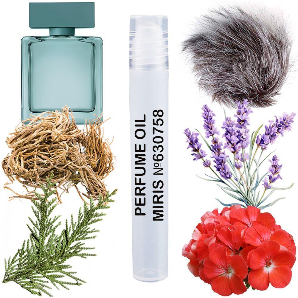 Парфумерна олія MIRIS No630758 (аромат схожий на For Him Vetiver Musc) Чоловіча 10 ml