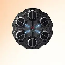 Настінна мішень для боксу 34х35 см на 6 цілей з рукавичками BK891 Чорна