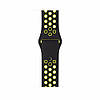 Спортивний ремінець з перфорацією Primo для годинника Apple Watch 42mm / 44mm / 45mm - Black&Yellow L, фото 3