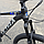 Велосипед CrossBike 29" Ultra 2025 Рама 19" black-blue, фото 4