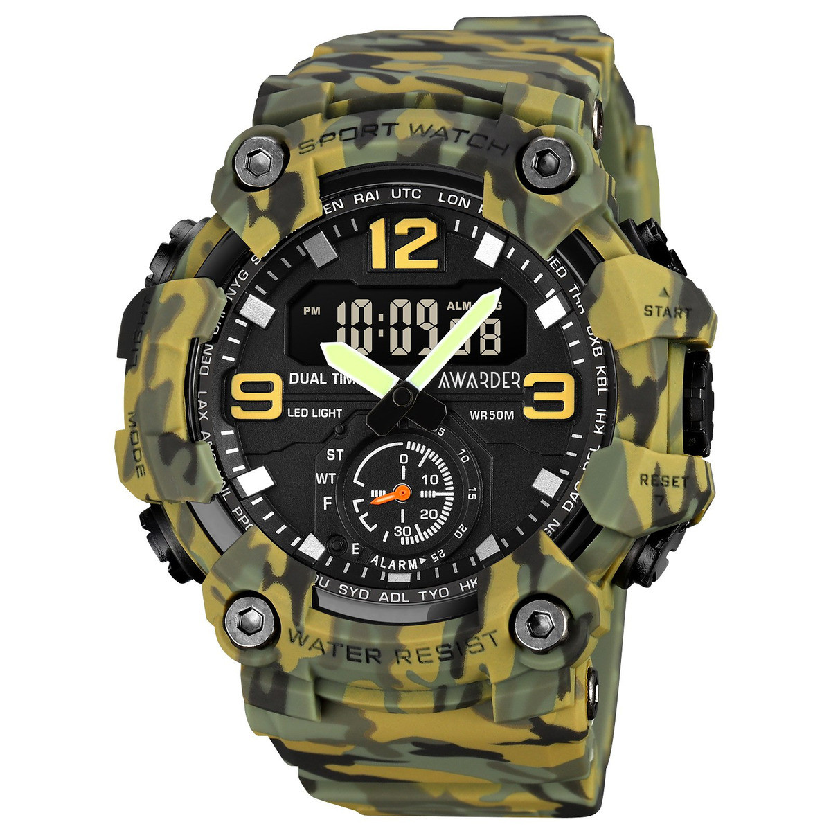 Часы Awarder 003 Camo Green