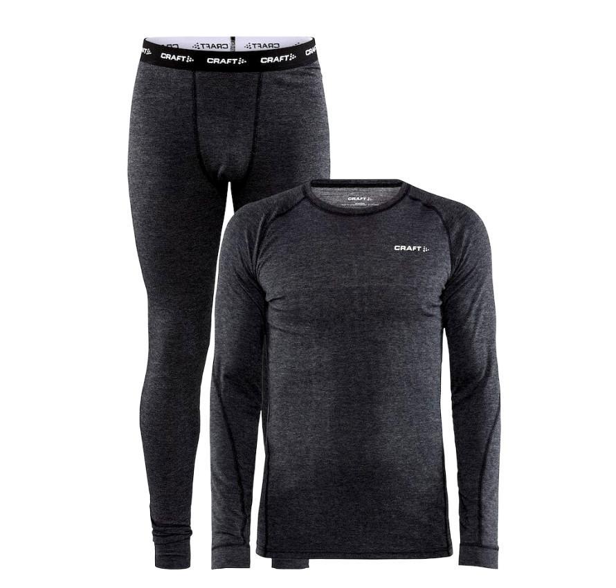 Термобілизна чоловіча (комплект) CRAFT CORE WOOL MERINO SET M, фото 1