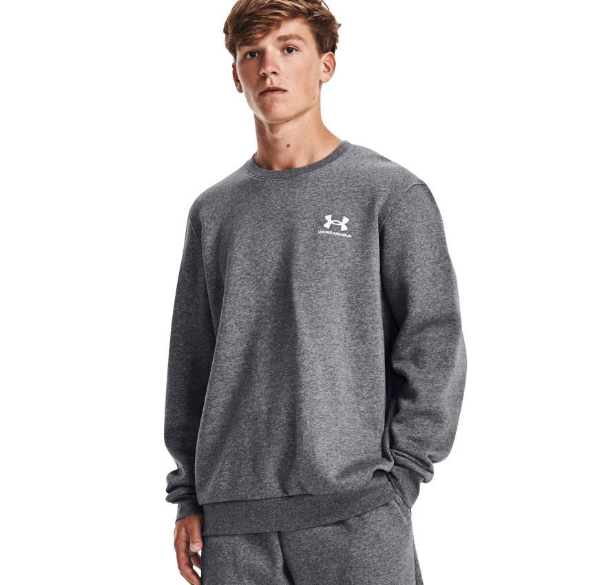 Світшот чоловічий UA Essential Fleece Crew, фото 1