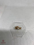 Золота Каблучка зі вставкою цирконій, фото 3