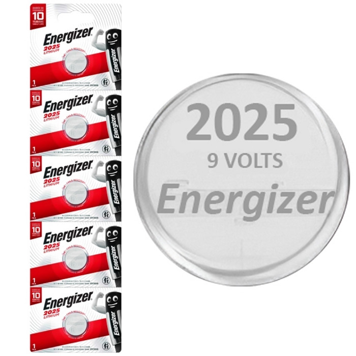 Батарейка Energizer 2025 (5 шт.), фото 1