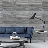 Покриття вінілове самоклеюче 3D рейки 600х600х2,8мм SW-00003247, фото 6