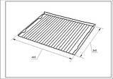 Решітка для духовки Gorenje 933265 AC054 455х340mm, фото 2