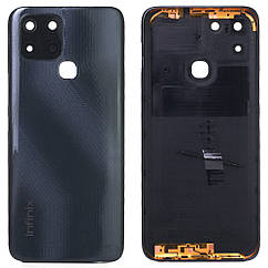 Задня кришка Infinix Smart 6 (чорна)