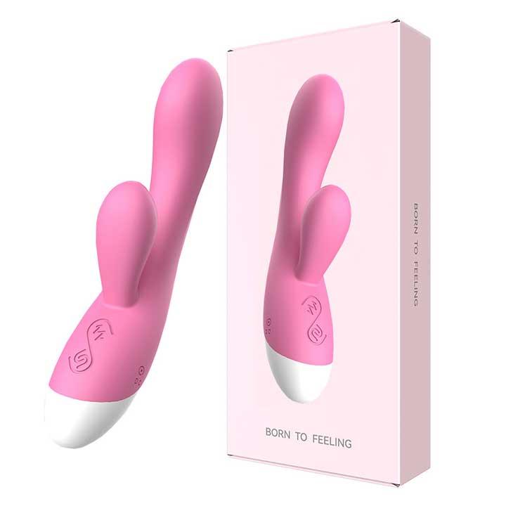 Вібратор кролик Mr. Rabbit 12 режимів рожевий