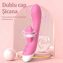 Вібратор кролик Mr. Rabbit 12 режимів рожевий, фото 5