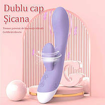 Вібратор кролик Mr. Rabbit 12 режимів фіолетовий, фото 4