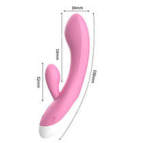 Вібратор кролик Mr. Rabbit 12 режимів фіолетовий, фото 5