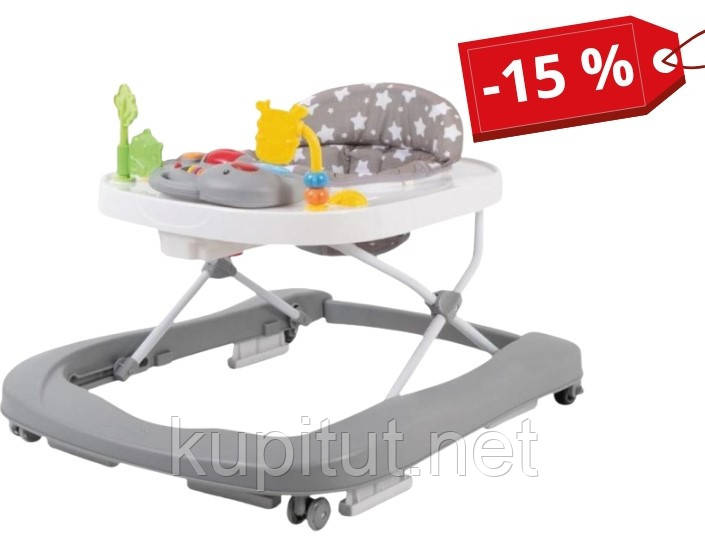 Ходунки для дитини FreeON Zoo, grey, фото 1