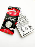 Батарейка Maxell CR2025 3V, фото 3