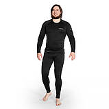 Термобілизна Level 2, Camo-Tec Polarheat Quadro Strech, Чорний, фото 2