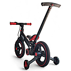 Велосипед-трансформер 3 в 1 з батьківською ручкою для дітей від 2 років легкий біговел та триколісний велосипед, фото 3