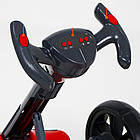 Електрокарт дитячий 6 кмч для хлопчиків та дівчаток зі звуковими ефектами та доладним дизайном, фото 4